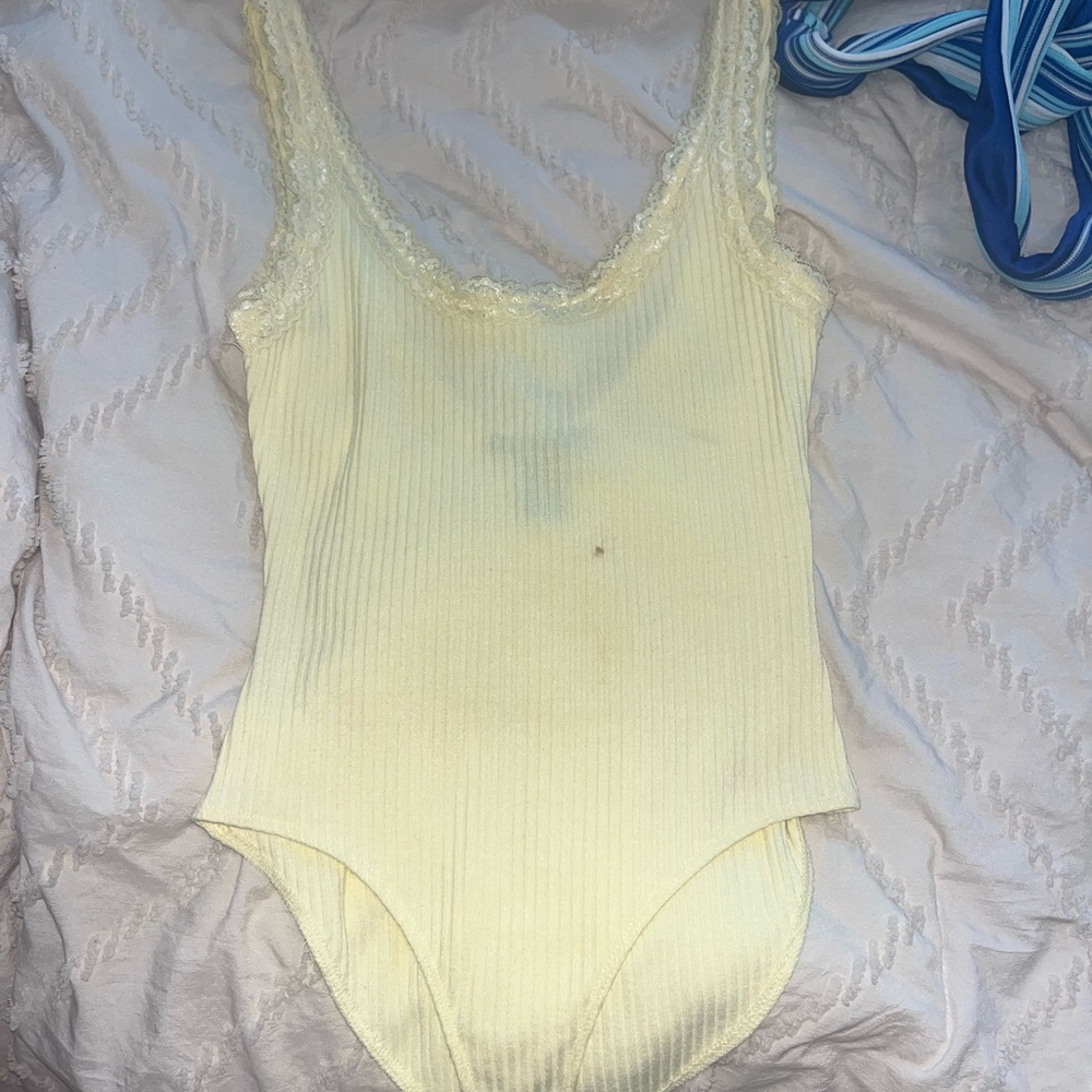 Yellow Bodysuit
